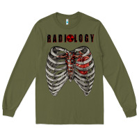 Army Green Radiology Long Sleeve Tee - RanaPortraitStore
