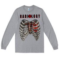 Heather Grey Radiology Long Sleeve Tee - RanaPortraitStore