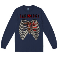 Navy Radiology Long Sleeve Tee - RanaPortraitStore