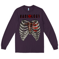 Plum Radiology Long Sleeve Tee - RanaPortraitStore