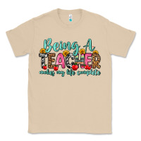 Mushroom being a teacher makes my life complete Classic Tee - Zillion Design Studio