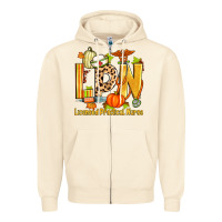 Sandshell fall lpn licensed practical nurse Zipper Hoodie - Zillion Design Studio