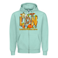 Seafoam fall lpn licensed practical nurse Zipper Hoodie - Zillion Design Studio
