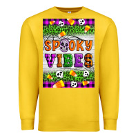 Lemon Halloween Spooky Vibes Premium Sweatshirt - Artiststas