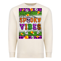 Sandshell Halloween Spooky Vibes Premium Sweatshirt - Artiststas