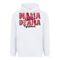 White mama of drama girl mom Heavyweight Hoodie - JahusDesignShop