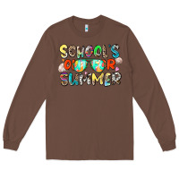 Chestnut school's out for summer Long Sleeve Tee - Zillion Design Studio