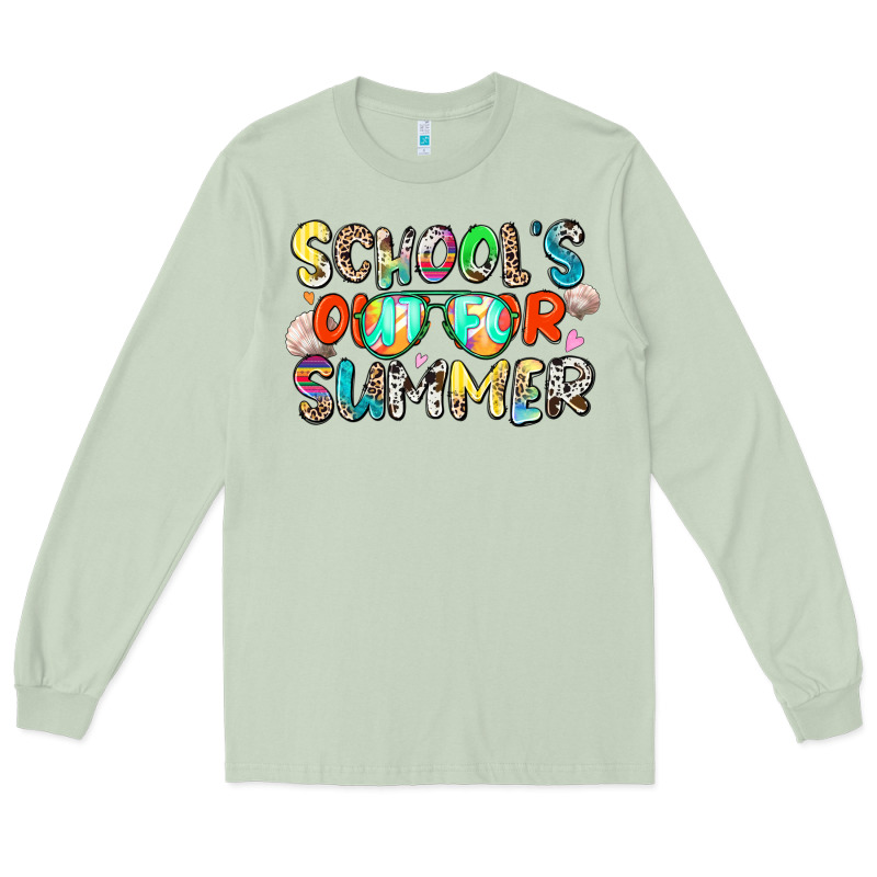 School's Out For Summer Long Sleeve Tee by Zillion Design Studio | Teevron