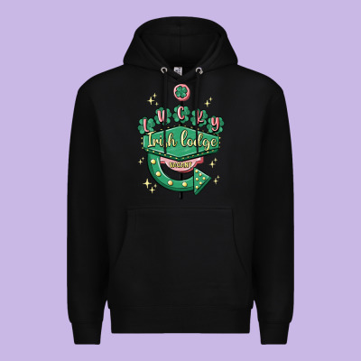 Irish Lodge Vacant Premium Hoodie Designed By Maliassmallbusiness