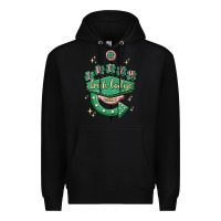 Black irish lodge vacant Premium Hoodie - MaliasSmallBusiness