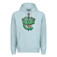 Blue Mist irish lodge vacant Premium Hoodie - MaliasSmallBusiness