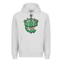 Dove Grey irish lodge vacant Premium Hoodie - MaliasSmallBusiness