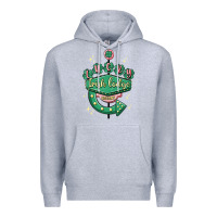 Heather Grey irish lodge vacant Premium Hoodie - MaliasSmallBusiness