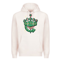 Pale Pink irish lodge vacant Premium Hoodie - MaliasSmallBusiness
