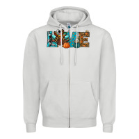 Dove Grey love thanksgivings turkey Zipper Hoodie - RanaPortraitStore
