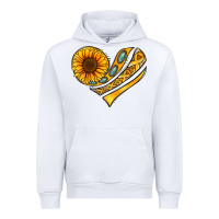 Childhood Cancer Awareness Heart Urban Hoodie | Teevron