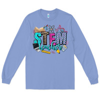 Colony Blue stem teacher Long Sleeve Tee - AdoDesignShop