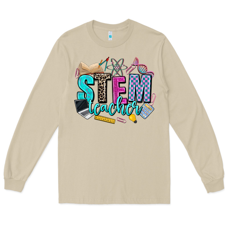 Stem Teacher Long Sleeve Tee by AdoDesignShop | Teevron