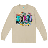 Mushroom stem teacher Long Sleeve Tee - AdoDesignShop