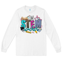 White stem teacher Long Sleeve Tee - AdoDesignShop