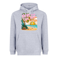 Heather Grey here comes the sun Heavyweight Hoodie - JahusDesignShop