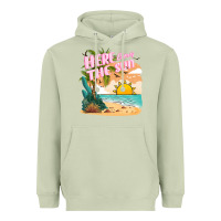 Matcha here comes the sun Heavyweight Hoodie - JahusDesignShop