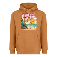Meerkat here comes the sun Heavyweight Hoodie - JahusDesignShop