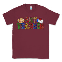 Burgundy art teacher Classic Tee - Zillion Design Studio