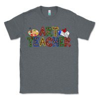 Charcoal Heather art teacher Classic Tee - Zillion Design Studio