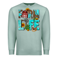 Seafoam farm life Premium Sweatshirt - AdoDesignShop