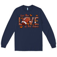 Navy for the love of the game football Long Sleeve Tee - texasbilliewilder