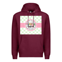 Burgundy medical assistant nurse Premium Hoodie - MaliasSmallBusiness