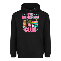 Black the homebody club Heavyweight Hoodie - JahusDesignShop