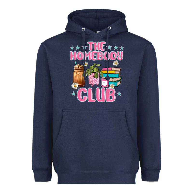 The Homebody Club Heavyweight Hoodie by JahusDesignShop | Teevron