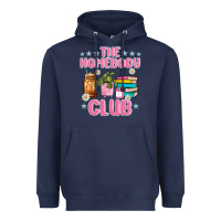 Navy the homebody club Heavyweight Hoodie - JahusDesignShop