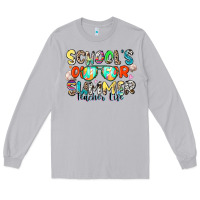 Moon Dust school's out for summer teacher life Long Sleeve Tee - Zillion Design Studio