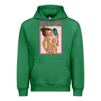 Emerald self love is the best love Urban Hoodie - MaliasSmallBusiness