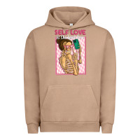 Pigment Burro self love is the best love Urban Hoodie - MaliasSmallBusiness