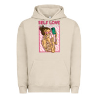 Pigment French Oak self love is the best love Urban Hoodie - MaliasSmallBusiness