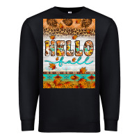 Black Hello fall Premium Sweatshirt - Artiststas