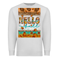 Dove Grey Hello fall Premium Sweatshirt - Artiststas