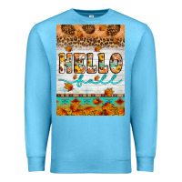Ocean Blue Hello fall Premium Sweatshirt - Artiststas