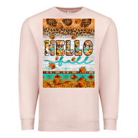 Pale Pink Hello fall Premium Sweatshirt - Artiststas