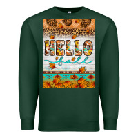 Sports Green Hello fall Premium Sweatshirt - Artiststas