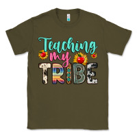 Army Green teaching my tribe Classic Tee - Zillion Design Studio
