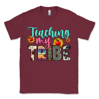 Burgundy teaching my tribe Classic Tee - Zillion Design Studio