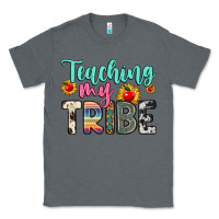 Charcoal Heather teaching my tribe Classic Tee - Zillion Design Studio