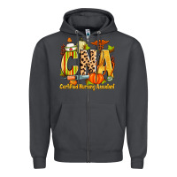 Smoke fall cna certified nursing assistant Zipper Hoodie - Zillion Design Studio