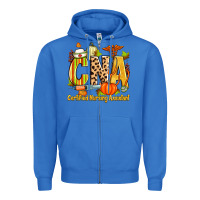 True Royal fall cna certified nursing assistant Zipper Hoodie - Zillion Design Studio