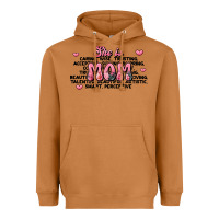 Meerkat she is mom compliment words Heavyweight Hoodie - JahusDesignShop